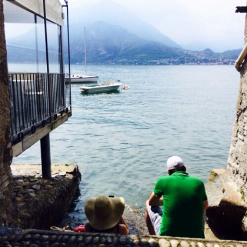 Notes From Another Land / Irish husband and Canadian I in Lake Como, Italy