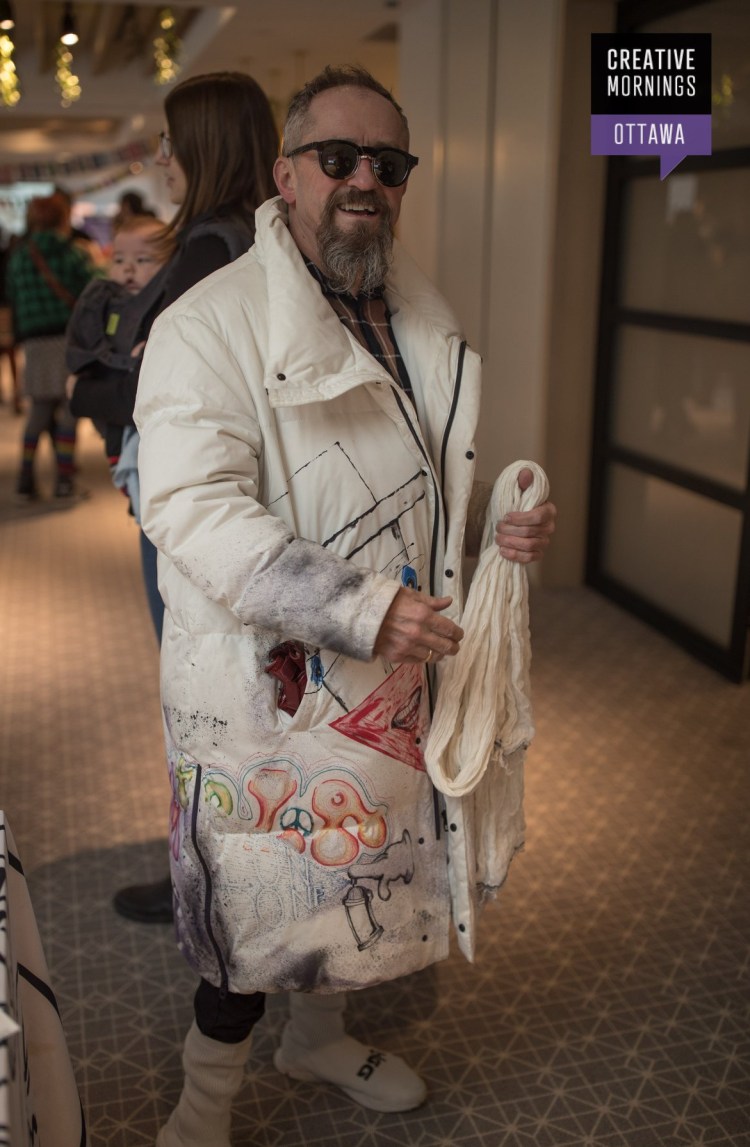 Creative Mornings Ottawa | Amy Maureen Lynch and Baby