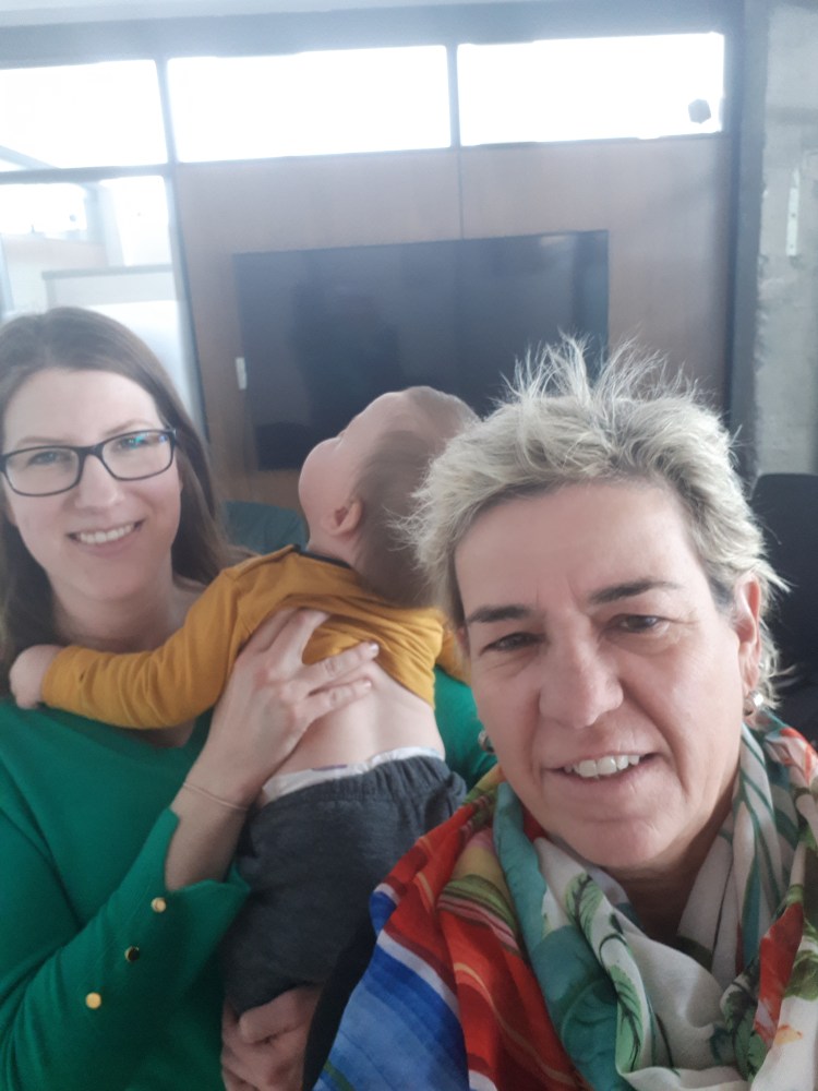 Meeting a Business Advisor Julia Elvidge at Invest Ottawa Babies Business Breakfast Amy Maureen Lynch