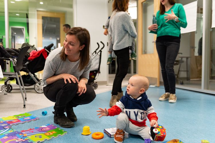 Babies, Business + Breakfast Spring 2019 Pop-Up Event. Photo by Charlene from Van Veit Creative