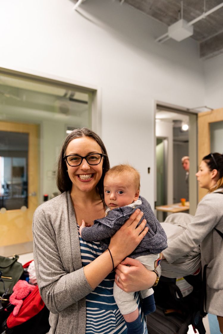 Babies, Business + Breakfast Spring 2019 Pop-Up Event. Photo by Charlene from Van Veit Creative
