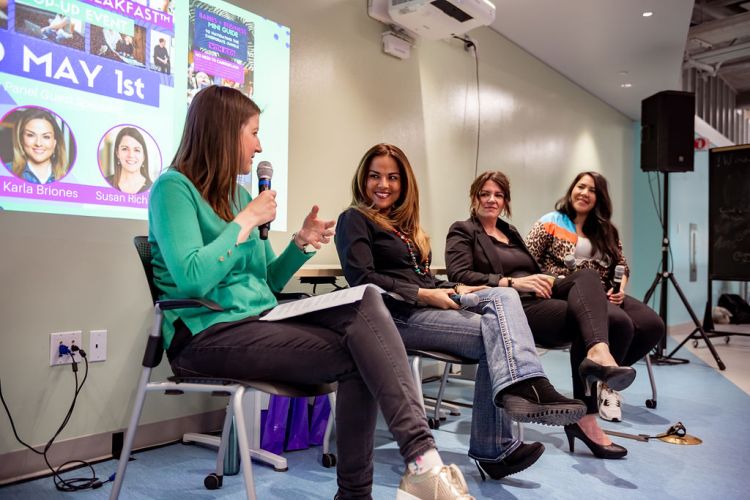 Babies, Business + Breakfast Spring 2019 Pop-Up Event. Photo by Charlene from Van Veit Creative