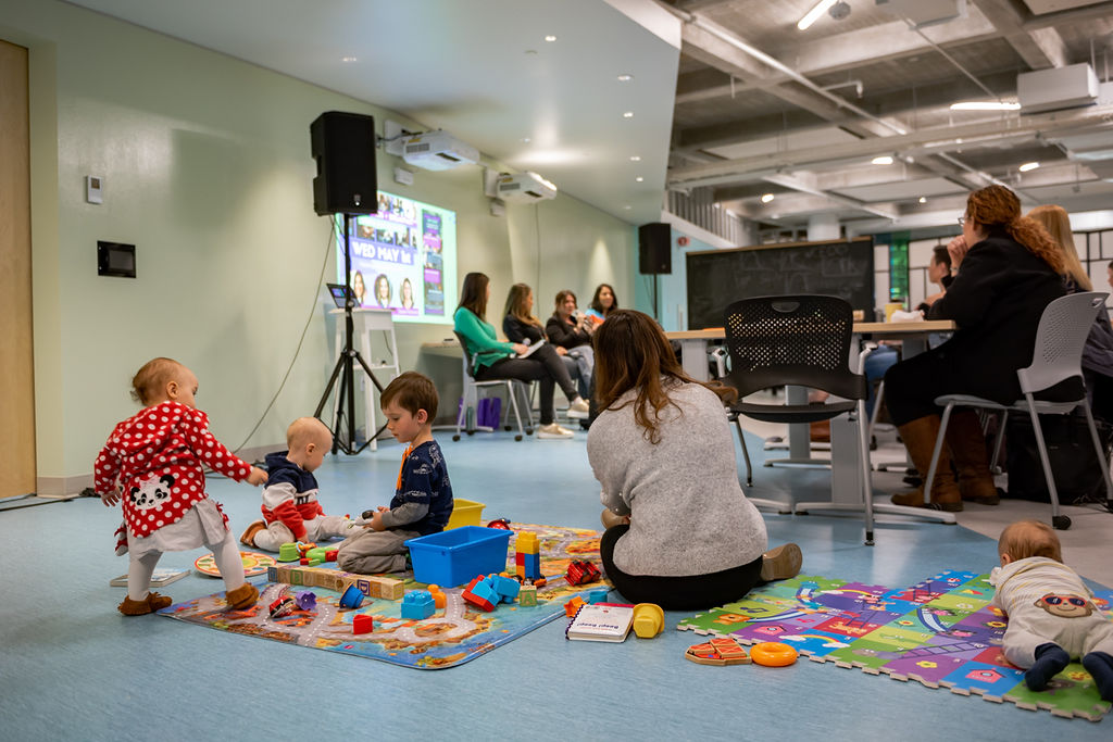 Babies, Business + Breakfast Spring 2019 Pop-Up Event. Photo by Charlene from Van Veit Creative