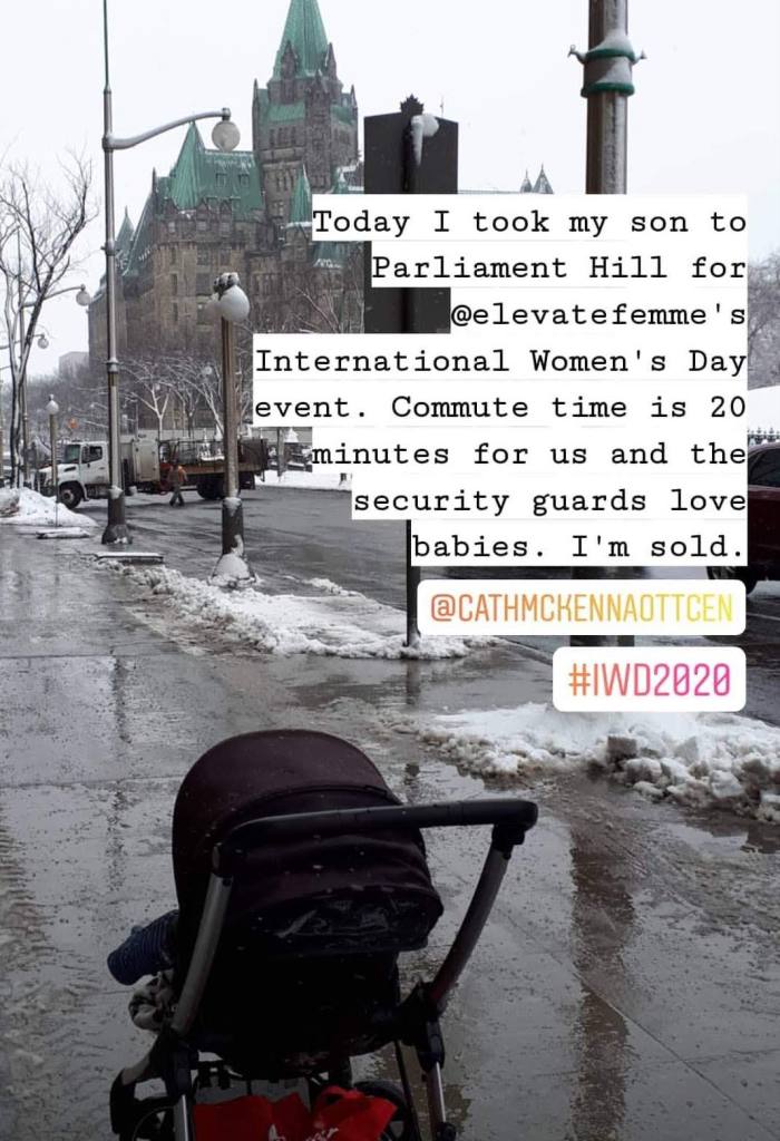 Amy Maureen Lynch brings her toddler to Parliament Hill in Canada | Notes From Another Land