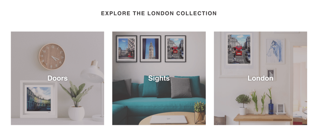 London Collection Fine Art Travel Prints: Notes From Another Land
