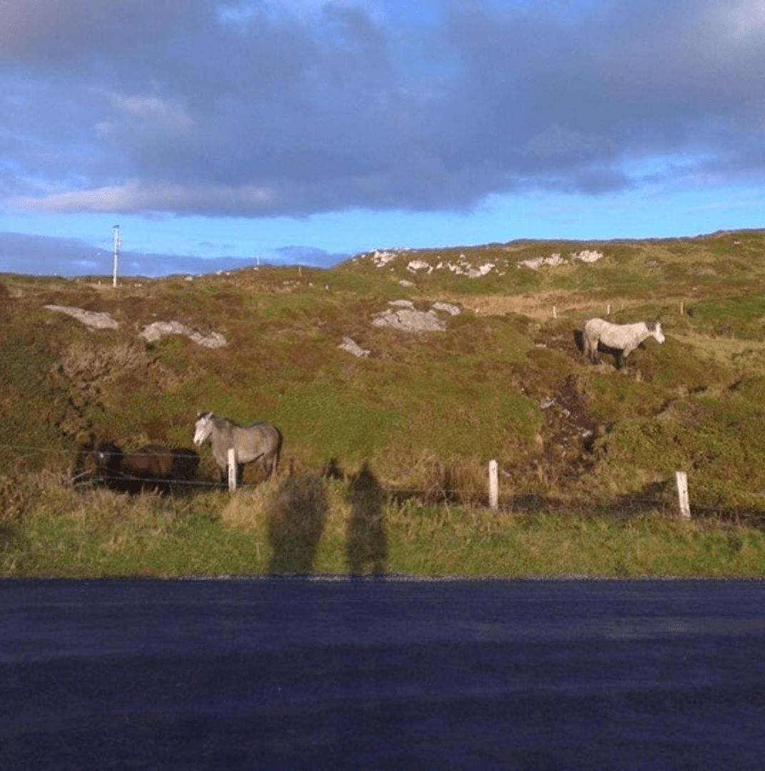 Sky Road in Connemara, Co. Galway, Ireland