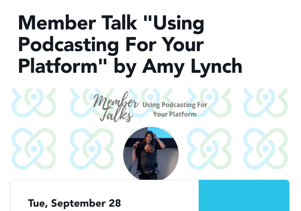 Global Invest Her network podcasting Member Talk with Amy Lynch